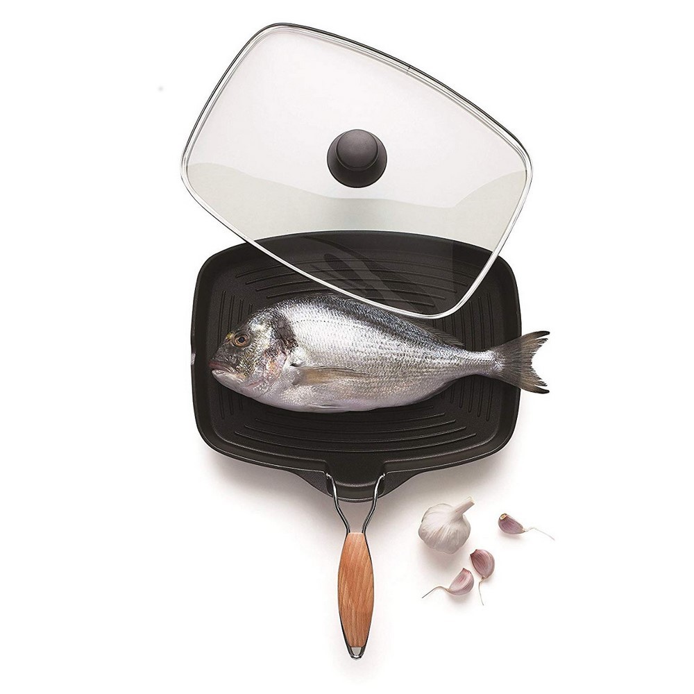 Acquista online 37578 rectangular griddle GRILL rectangular 35x25 Excelsa